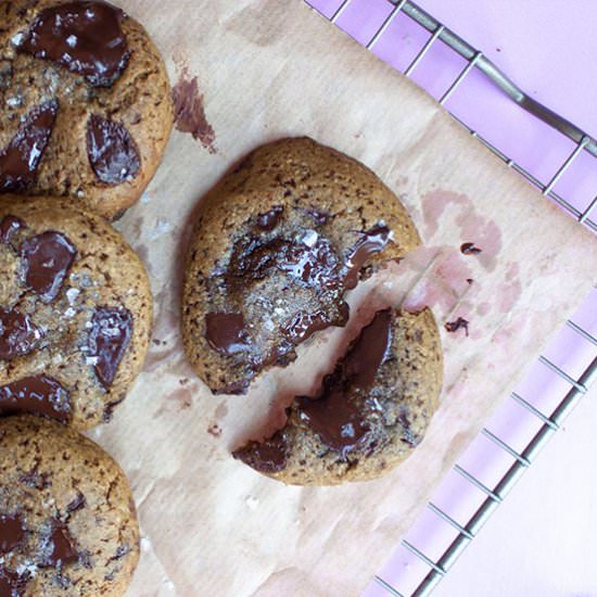 Gingerbread Chocolate Chip Cookies