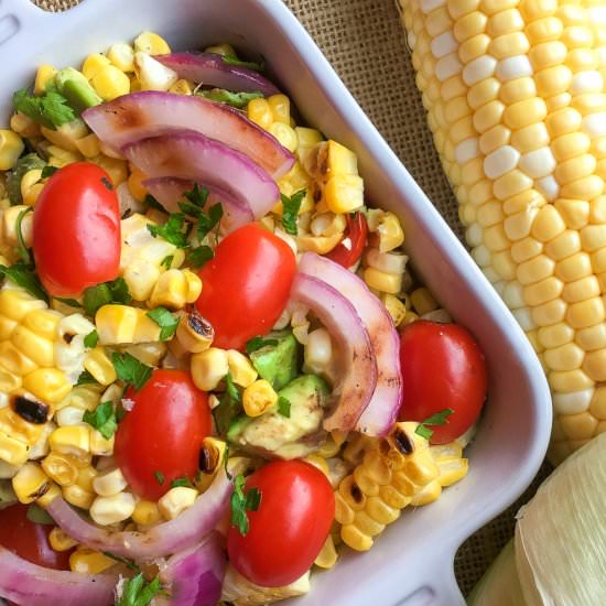 Grilled Corn Salad