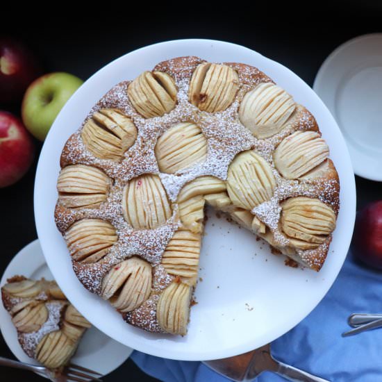 Vegan German Apple Cake