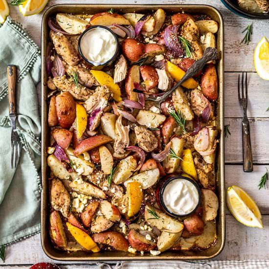 Mediterranean Chicken & Potataoes