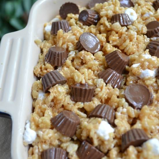 PB Rice Krispie Treats