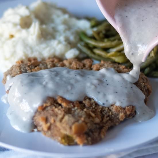 Vegan Country Fried Steak