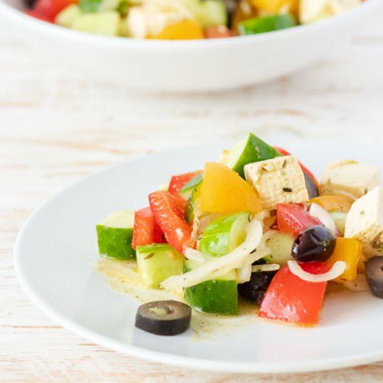 Vegan Greek Salad