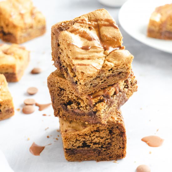 Nutella Cookie Bars