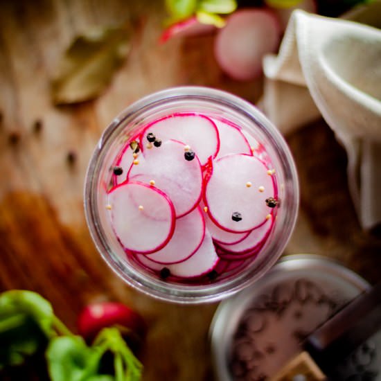 Pickled Radishes