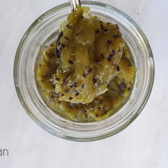 Crushed kiwi preserve