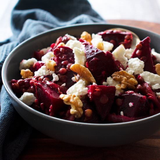 Lentil and Beetroot Salad