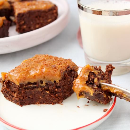 Vegan black bean brownies