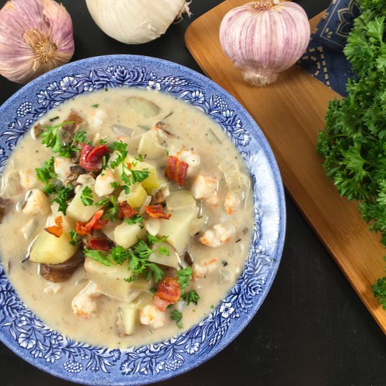 Shrimp Chowder (New England Style)