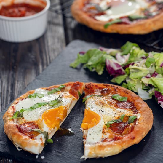 No Yeast Breakfast Pizza
