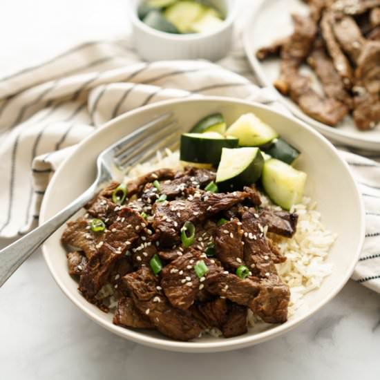 Korean BBQ Beef (Bulgogi)