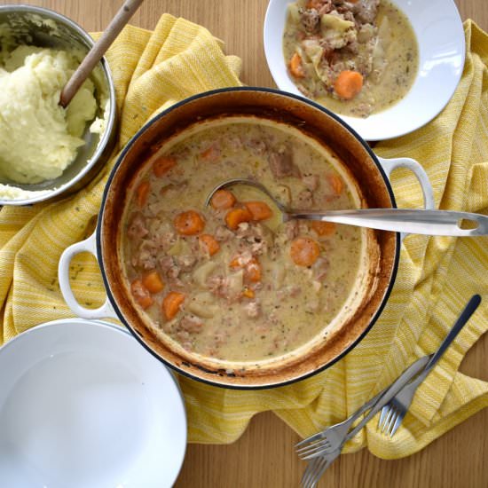 Pork and Cider Casserole