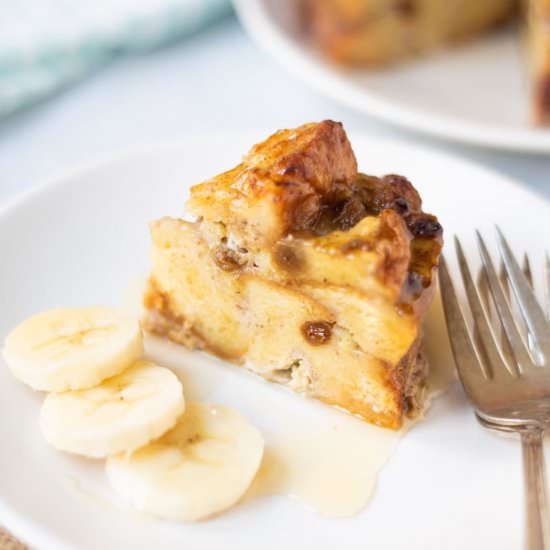 Banana Bread Pudding