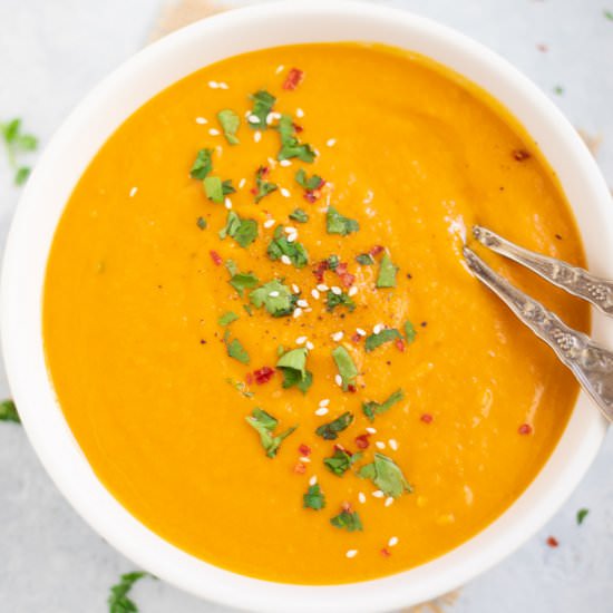 Carrot Ginger Soup