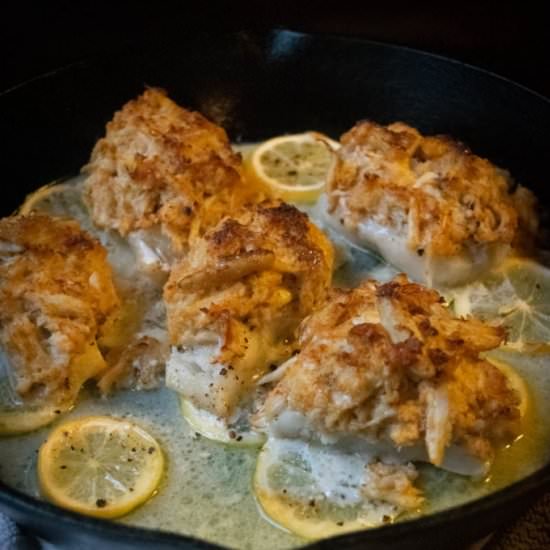 Crab Topped Cod