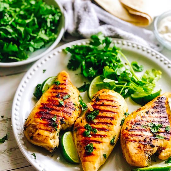 Reverse Seared Tequila Lime Chicken
