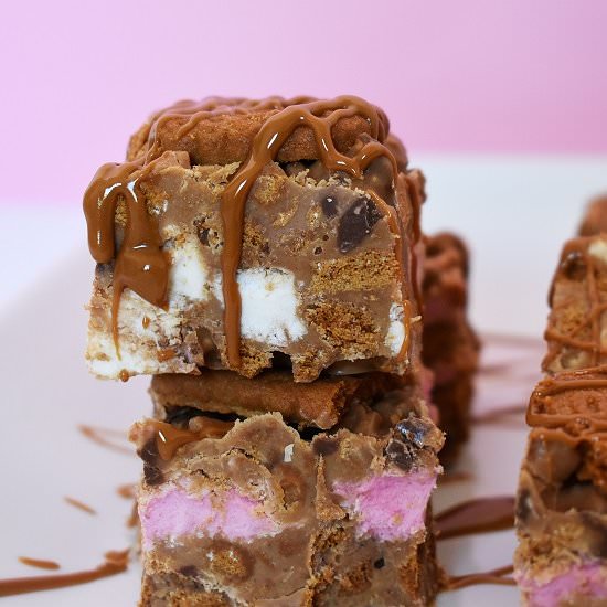 Biscoff Rocky Road