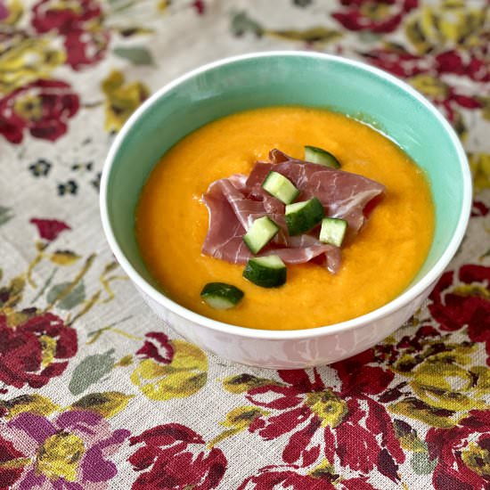 Cantaloupe Gazpacho