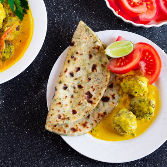Chicken Meatball Yellow Curry