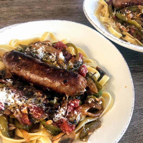 Italian Sausage and Peppers