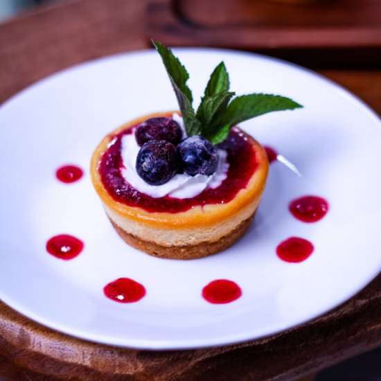 Gluten Free Mini Cheesecakes