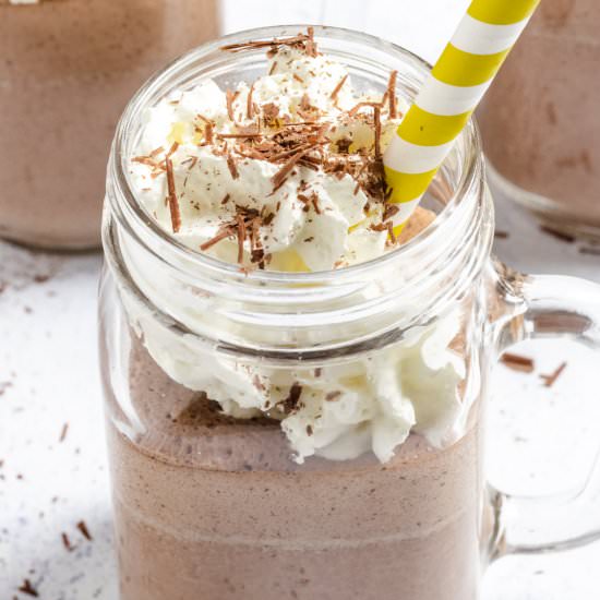 Keto Chocolate Almond Shake