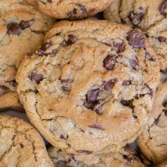 brown butter chocolate chip cookies