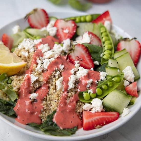 Strawberry Summer Quinoa Salad