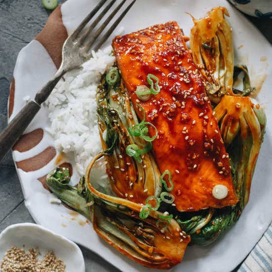 Sweet and Sour Salmon