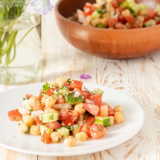 Chickpea Salad with Za’atar