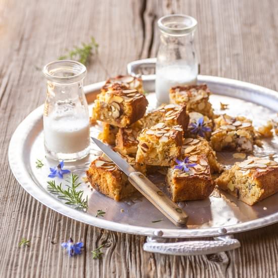 Almond Joy Blondies