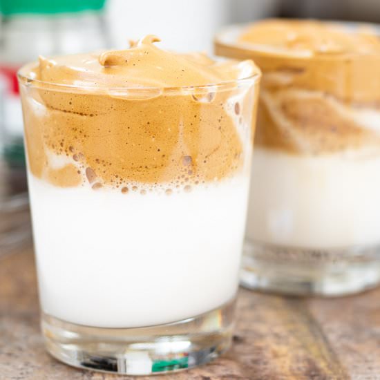 Dalgona Whipped Coffee