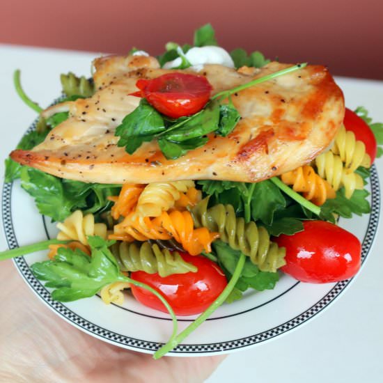 Easy Baked Chicken Pasta