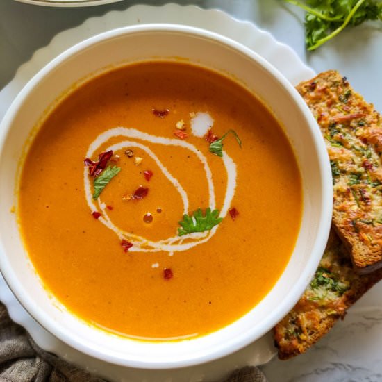 Easy Ginger Carrot Soup