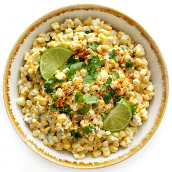 Vegan Mexican Street Corn Salad