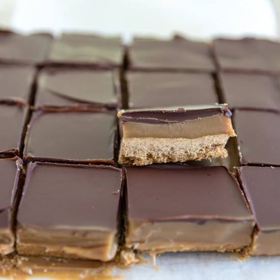 Coffee Caramel Squares