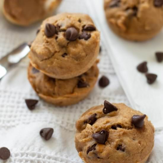 Peanut Butter Chocolate Chip Muffin