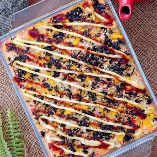 SUSHI BAKE CALIFORNIA MAKI