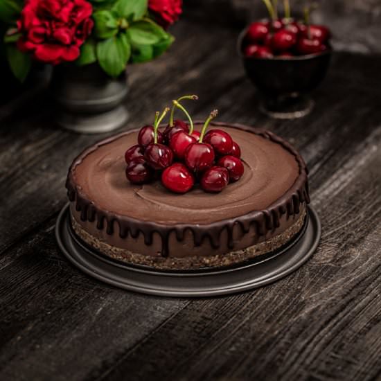 No-Bake Chocolate Cheesecake