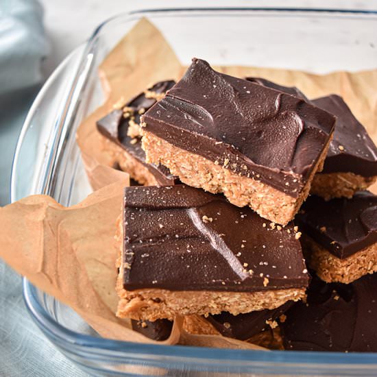 No Bake Peanut Butter Bars