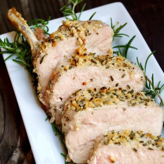 Garlic Rosemary Pork Chops