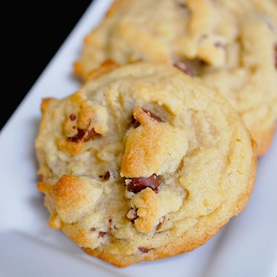 Soft & chewy chocolate chip cookies