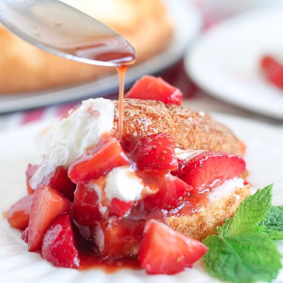 Gluten Free Strawberry Shortcake