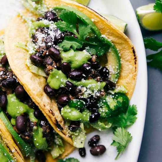 Black Bean Tacos