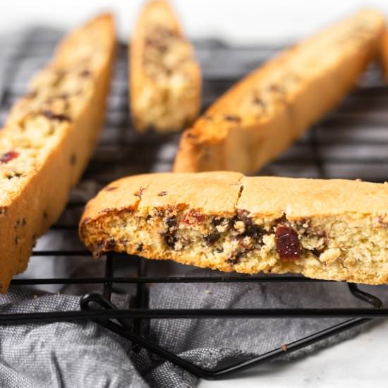 Orange Cranberry Biscotti