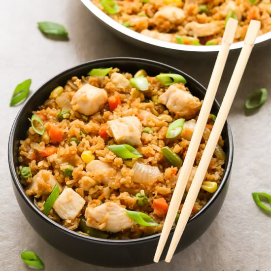 Chinese Chicken Fried Rice