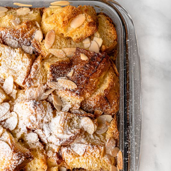 Creme Brulee Bread Pudding