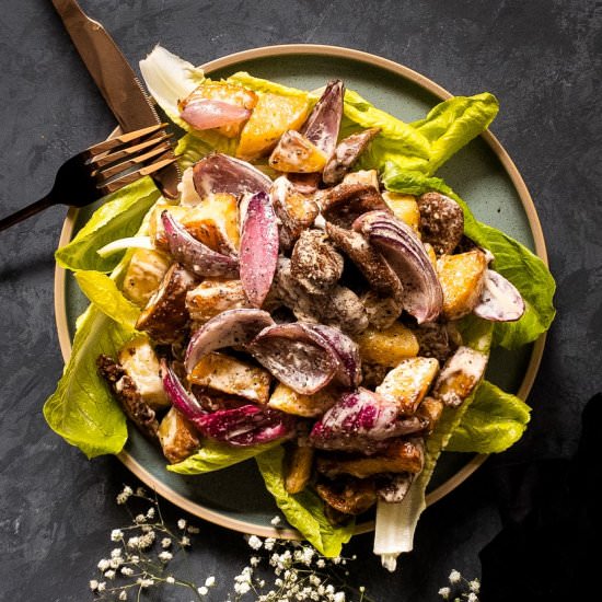 Creamy Beef Sausage and Potato