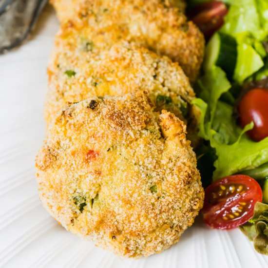 Air-Fryer Salmon Croquettes