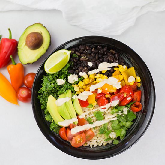 Vegan Burrito Bowl